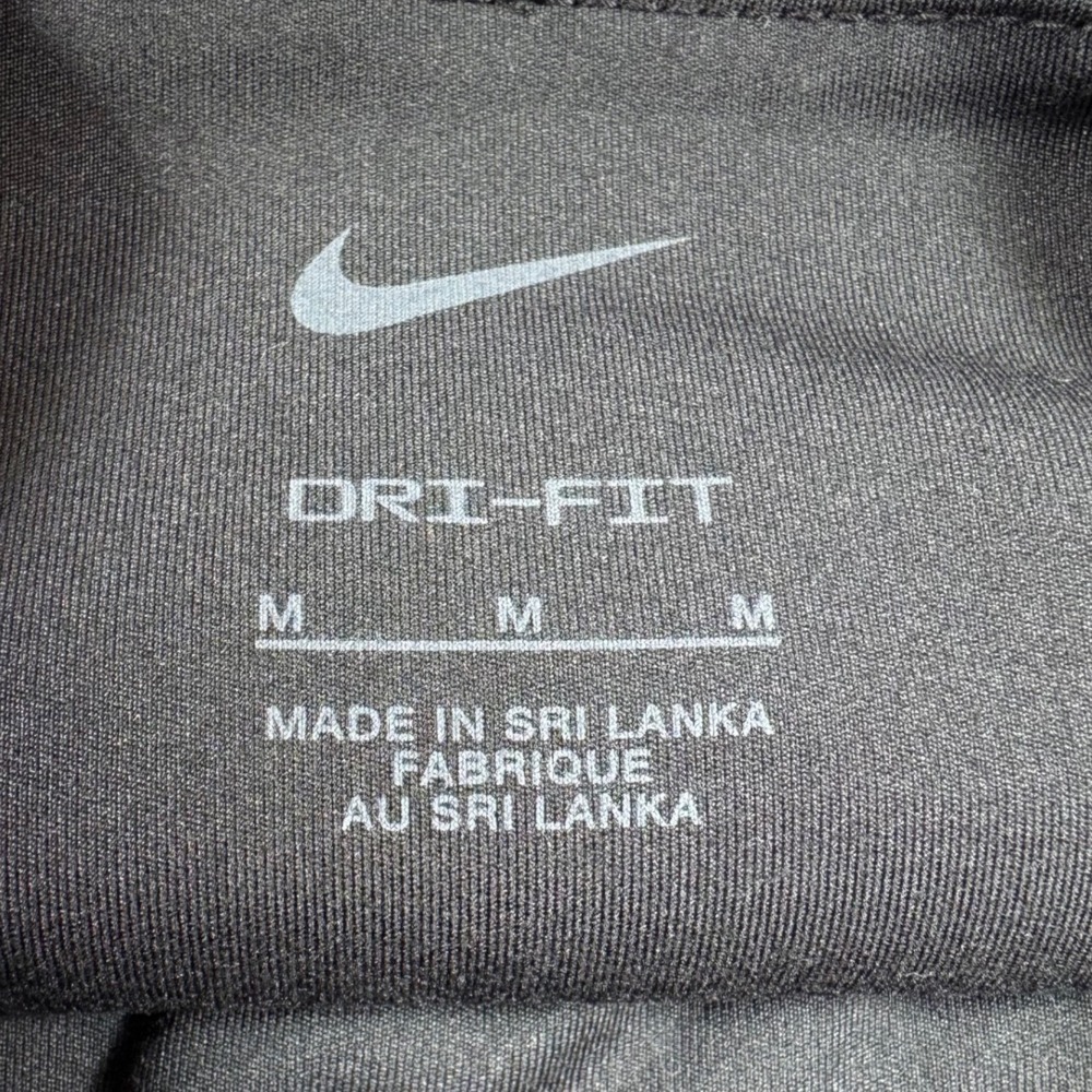 Nike Dri Fit Tie Dye Sports Bra Crop‎ Top Black Red Size M - Picture 4 of 8